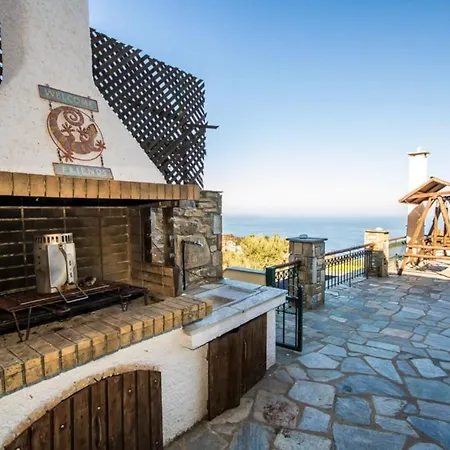 Traditional Stone With Astonishing Sea View 빌라 자고라