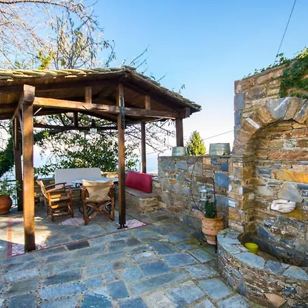 Traditional Stone With Astonishing Sea View 빌라 자고라